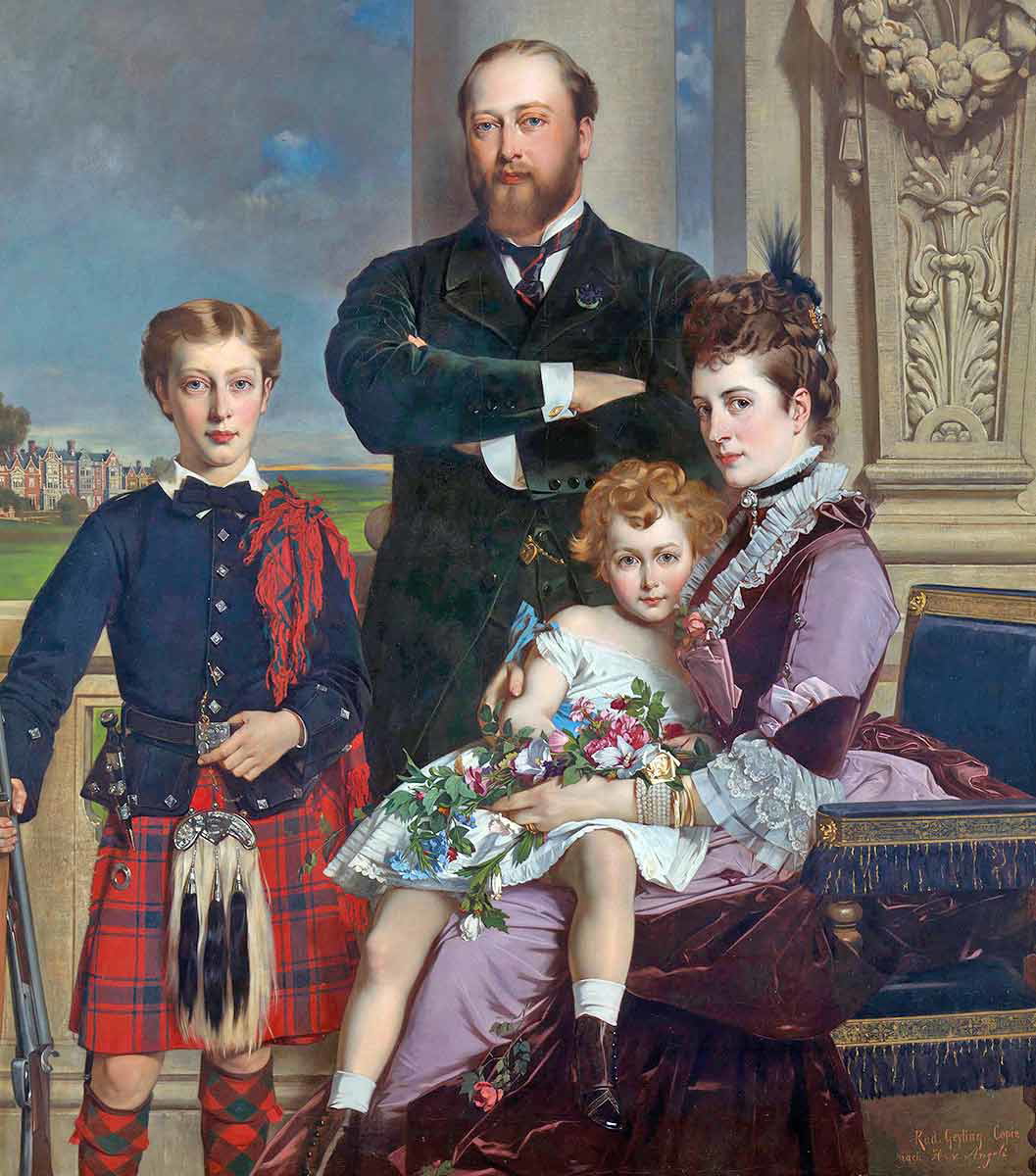 edward vii family rudolf geyling