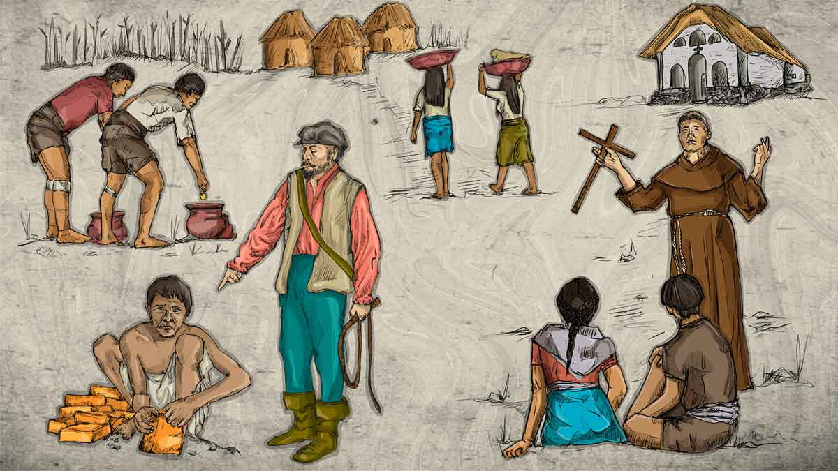 encomienda system spanish empire