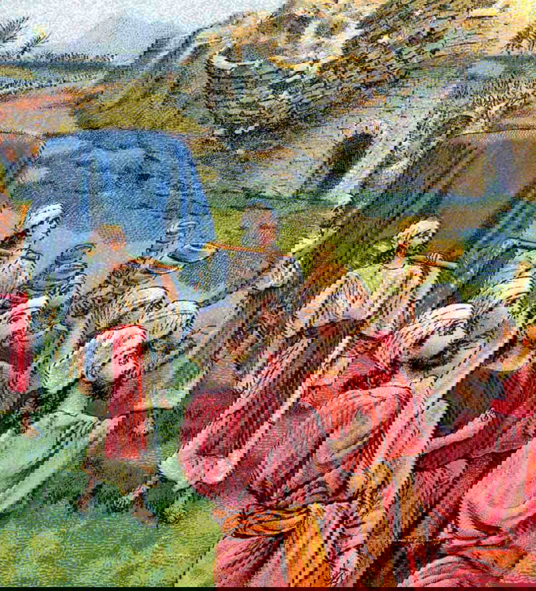 fall of jericho horns
