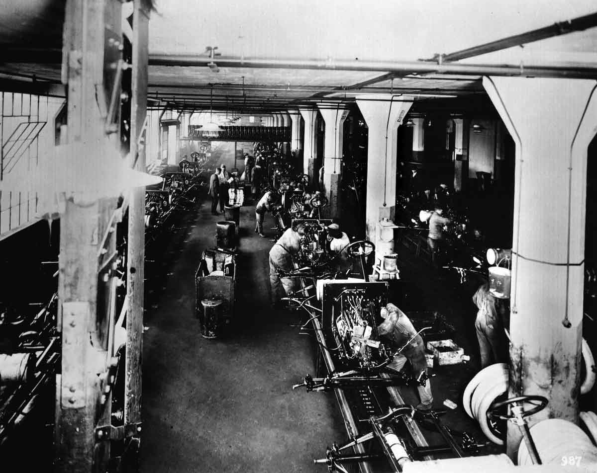 ford assembly line 1912