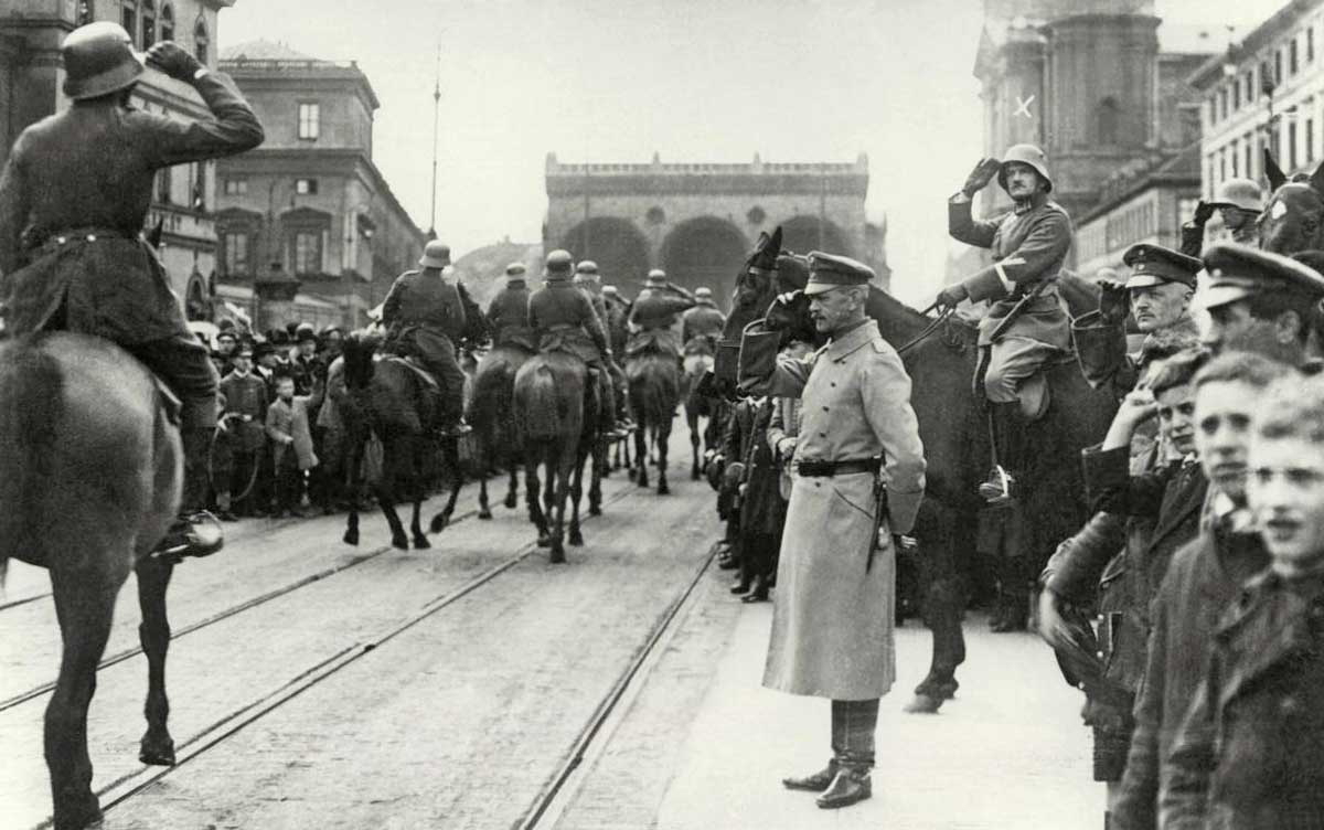 freikorps parade munich may 1919