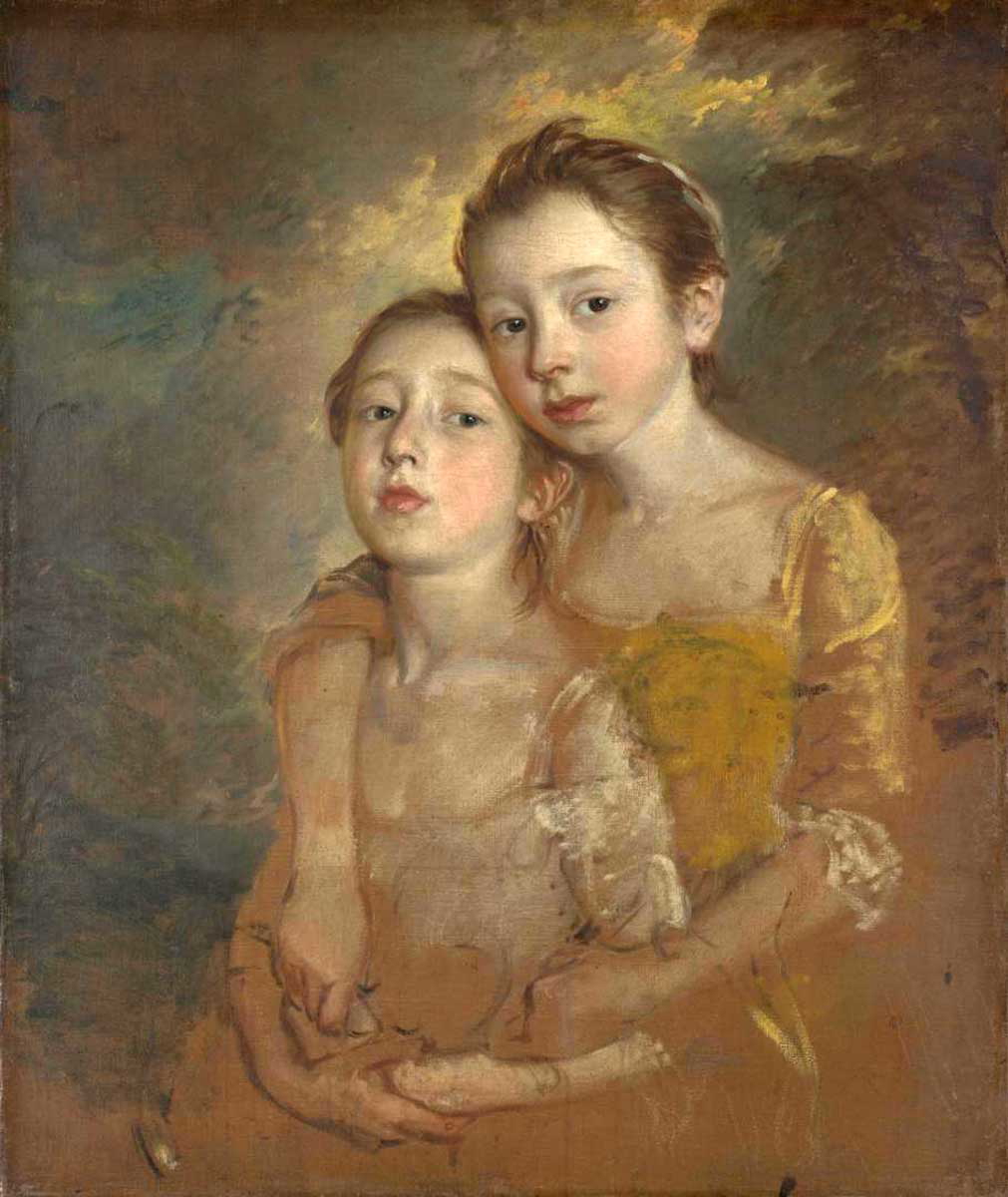 gainsborough daughters cat painting