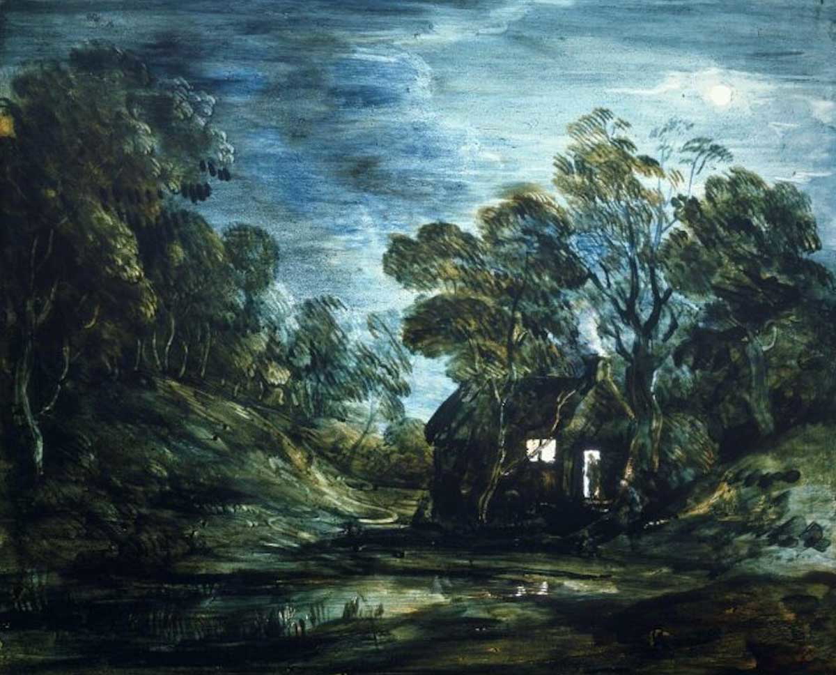 gainsborough moonlight painting