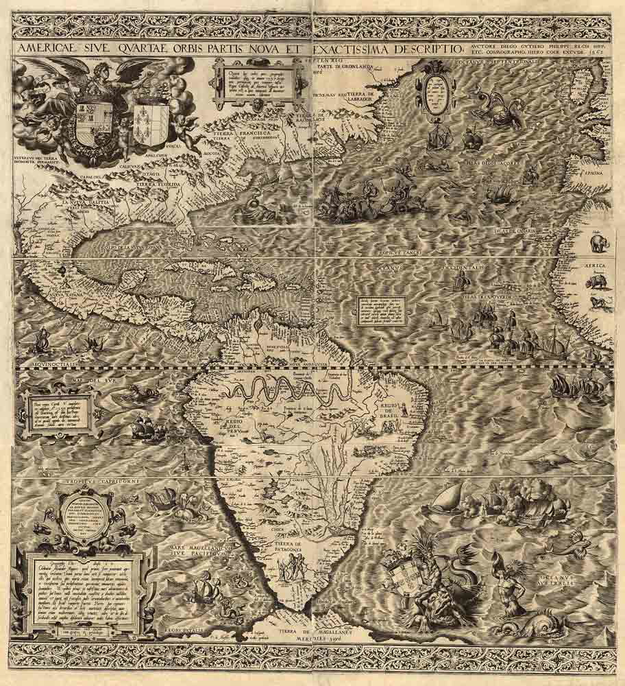gutierrez map of the americas
