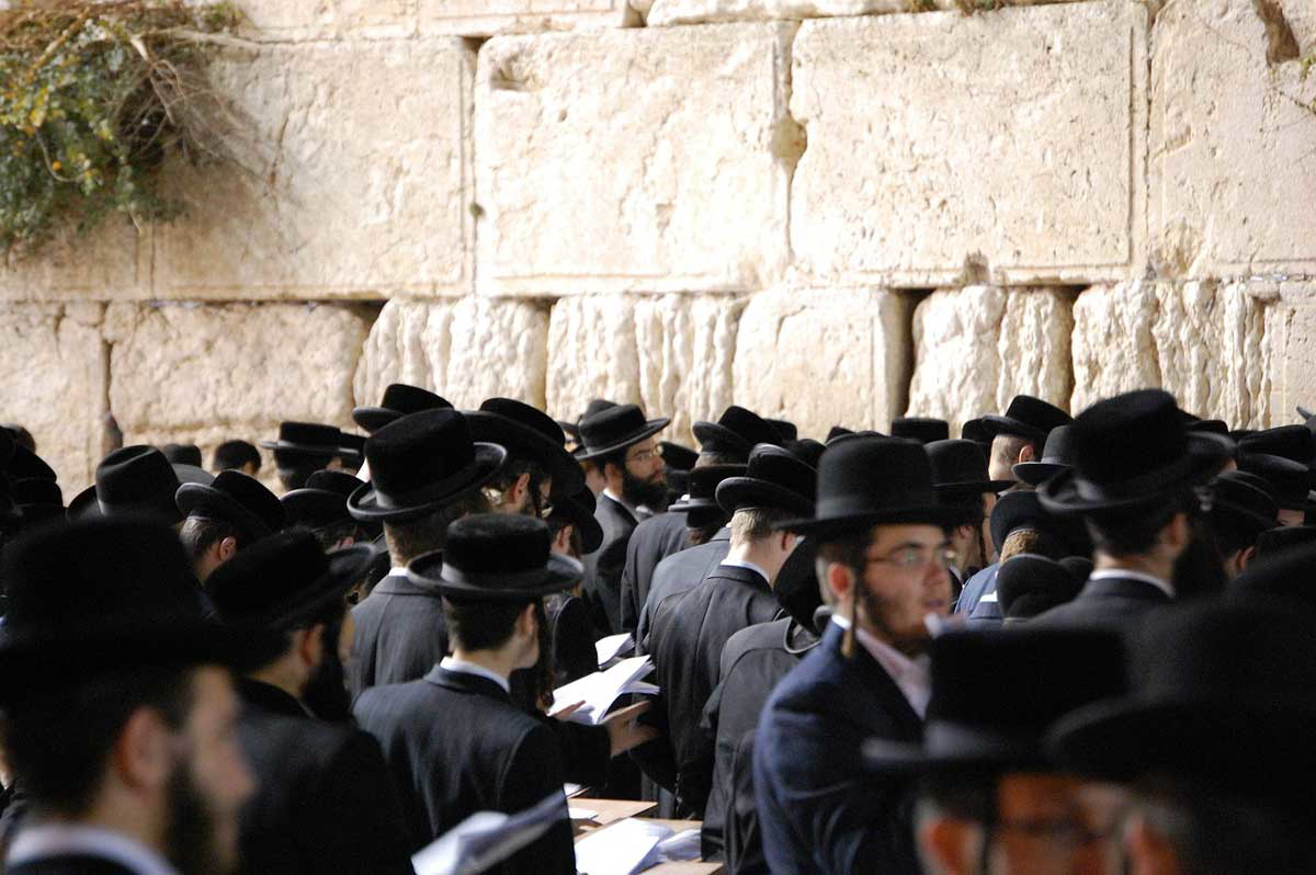 hasidic jewish sect western wall