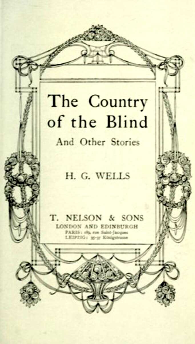 hg wells country of the blind internet archive