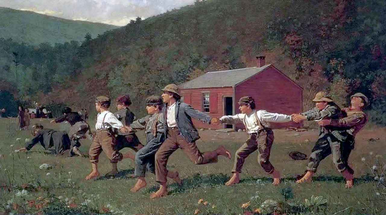 Snap the Whip, Winslow Homer, 1872. Source: The Metropolitan Museum of Art