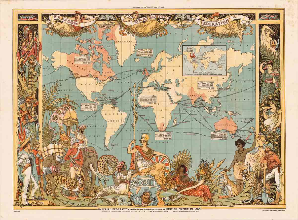 imperial federation map