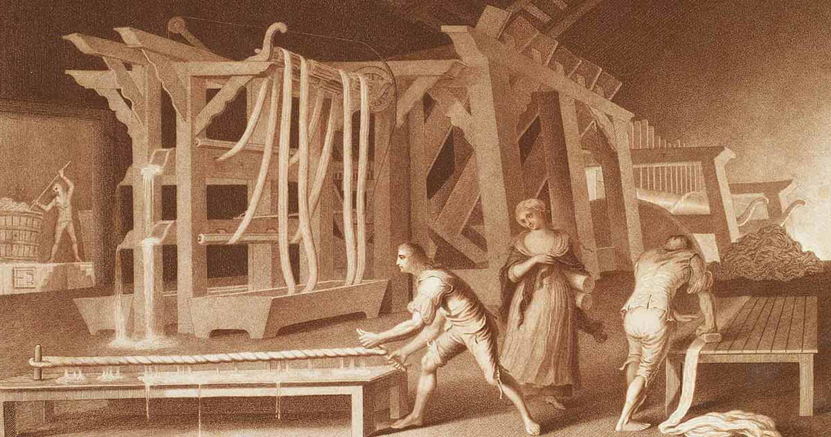 industrial revolution eighteenth century engraving