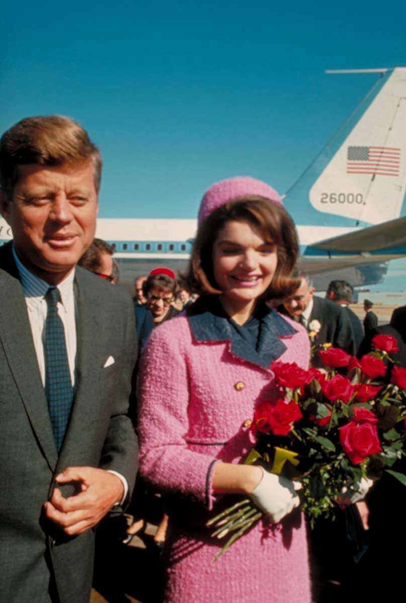 jackie kennedy pink suit