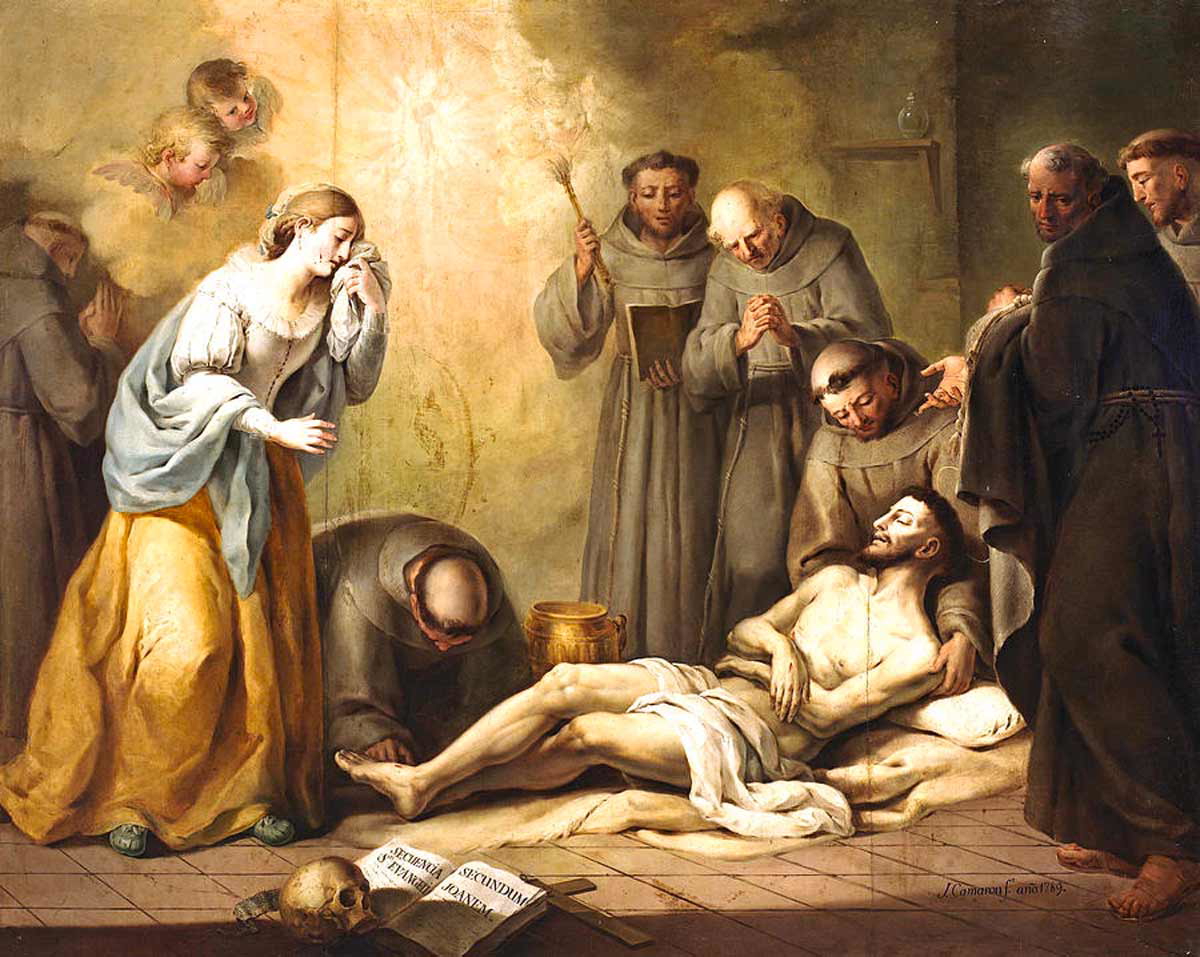 jose camaron boronat the death of saint francis of assisi