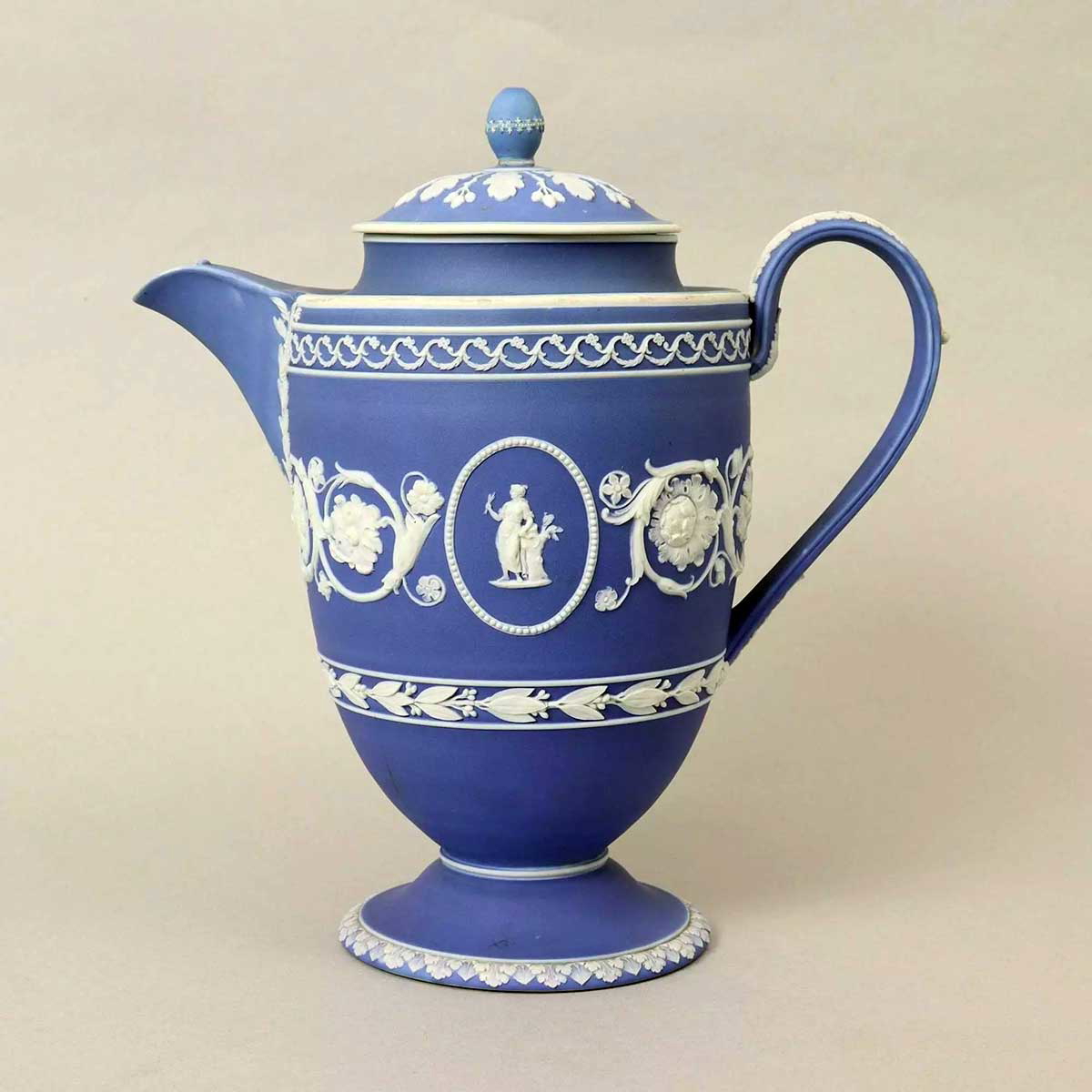 josiah wedgwood jasperware coffee pot eighteenth century