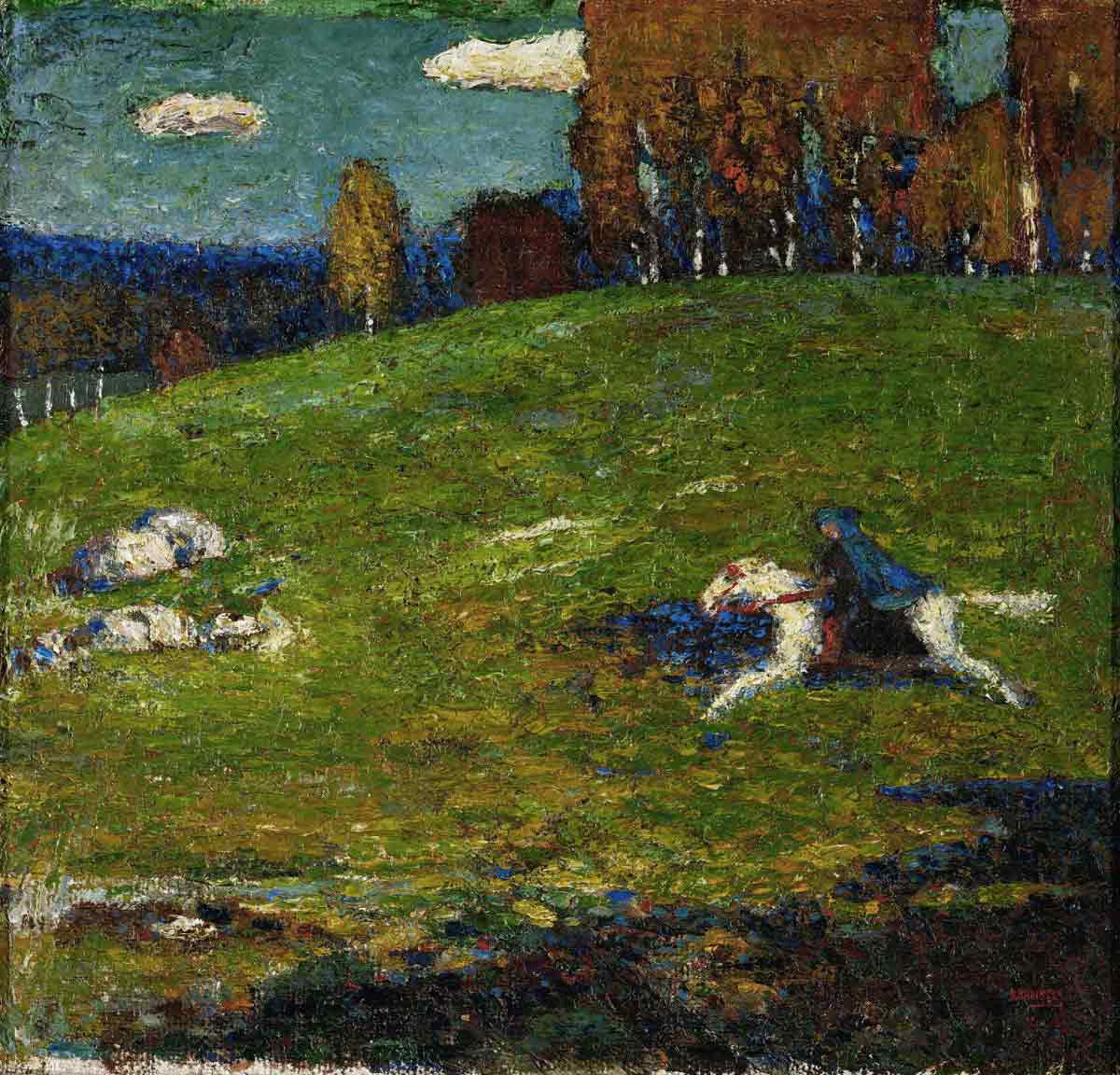 kandinsky blue rider blaue reiter 1903