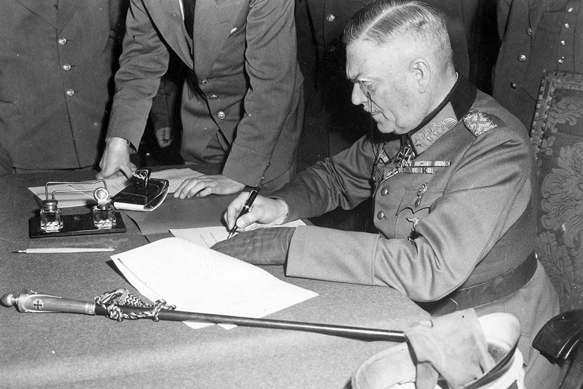 keitel ratifies surrender