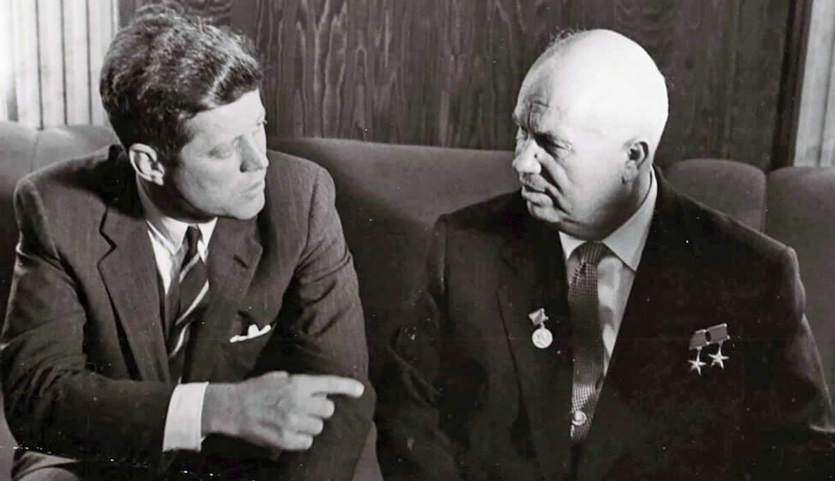 kennedy and khrushchev.vienna summit 1961