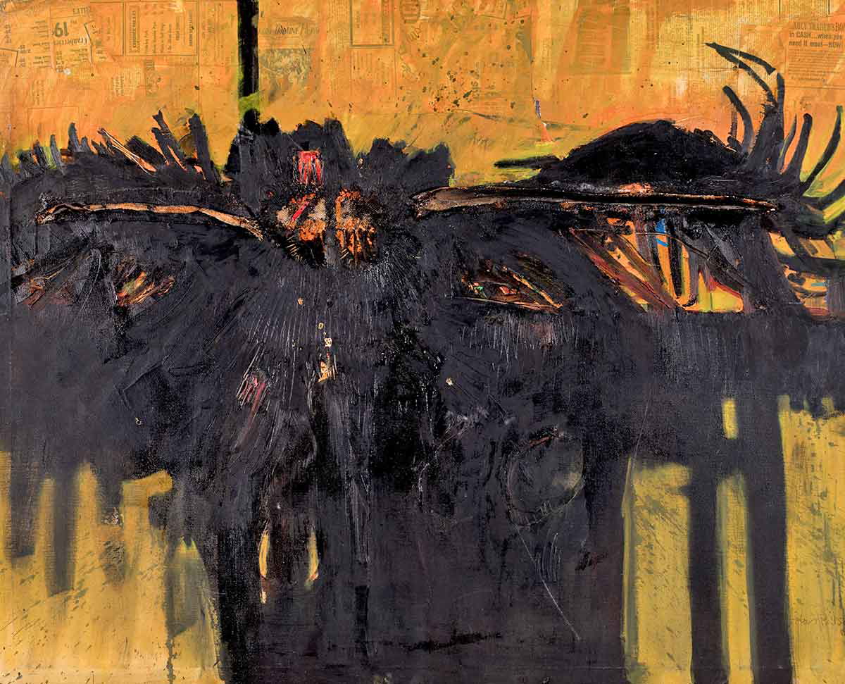 kevin redstar blackbird 1966 painting