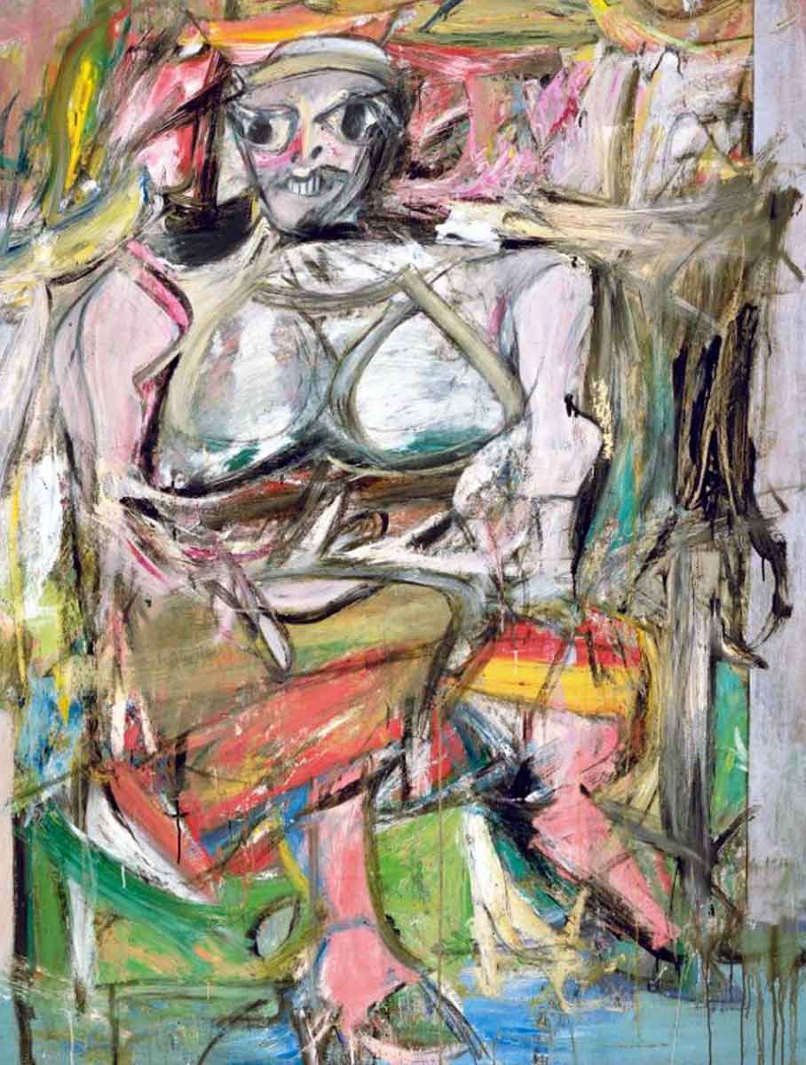 modern art de kooning woman i