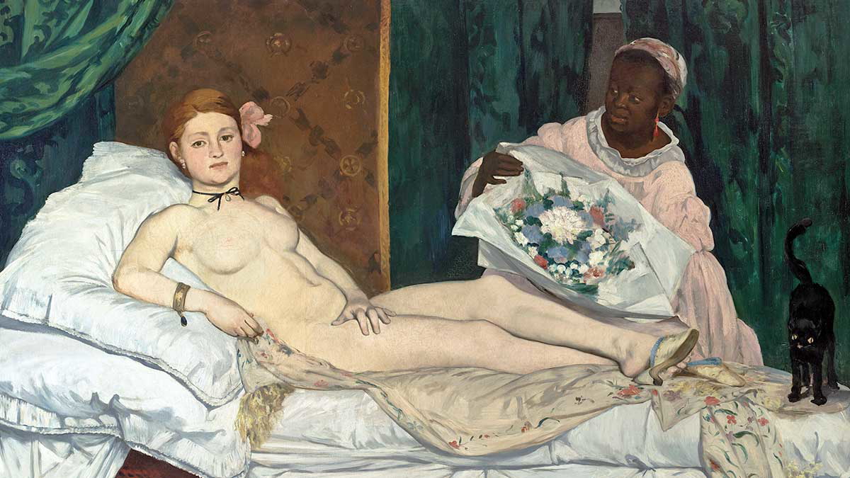 modern art manet olympia