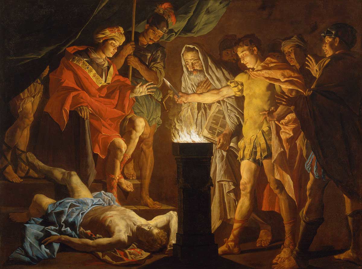 mucius scaevola lars porsenna etuscan king