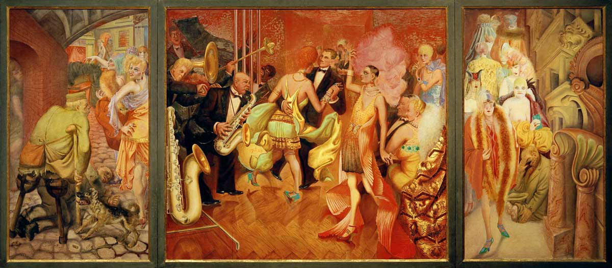 new objectivity otto dix metropolis
