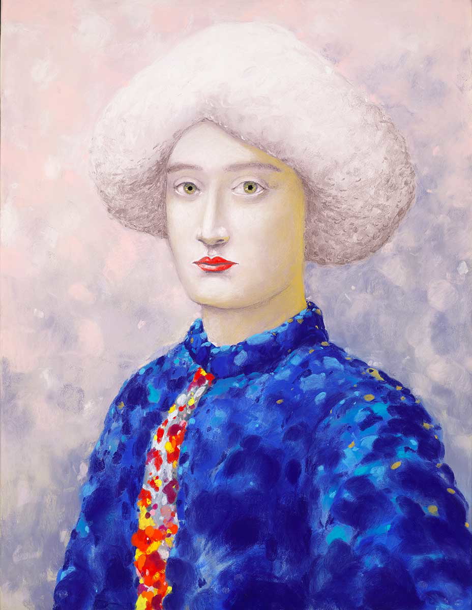 pastel portrait by nicolas party