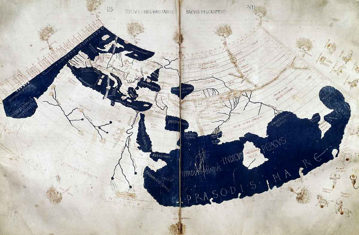 ptolemy world map francesco del chierico