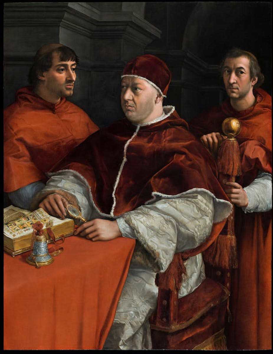 raphael pope leo portrait