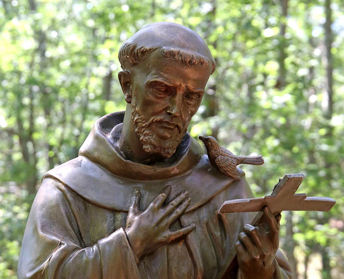 saint francis statue