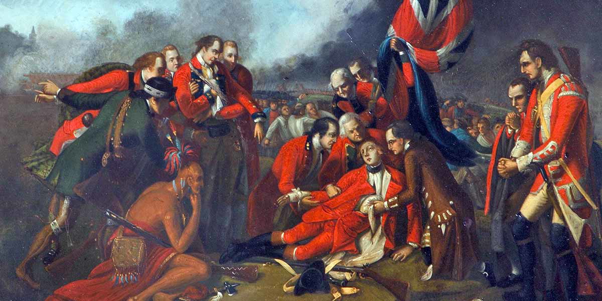 seven years war general wolfe benjamin west