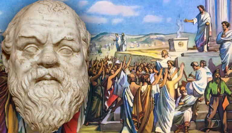 socrates view democracy