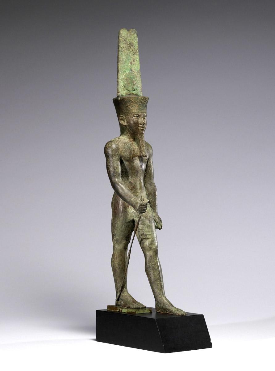 statue amun walters art museum