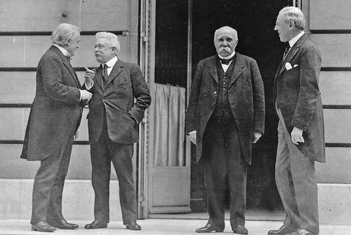 the big four paris conference