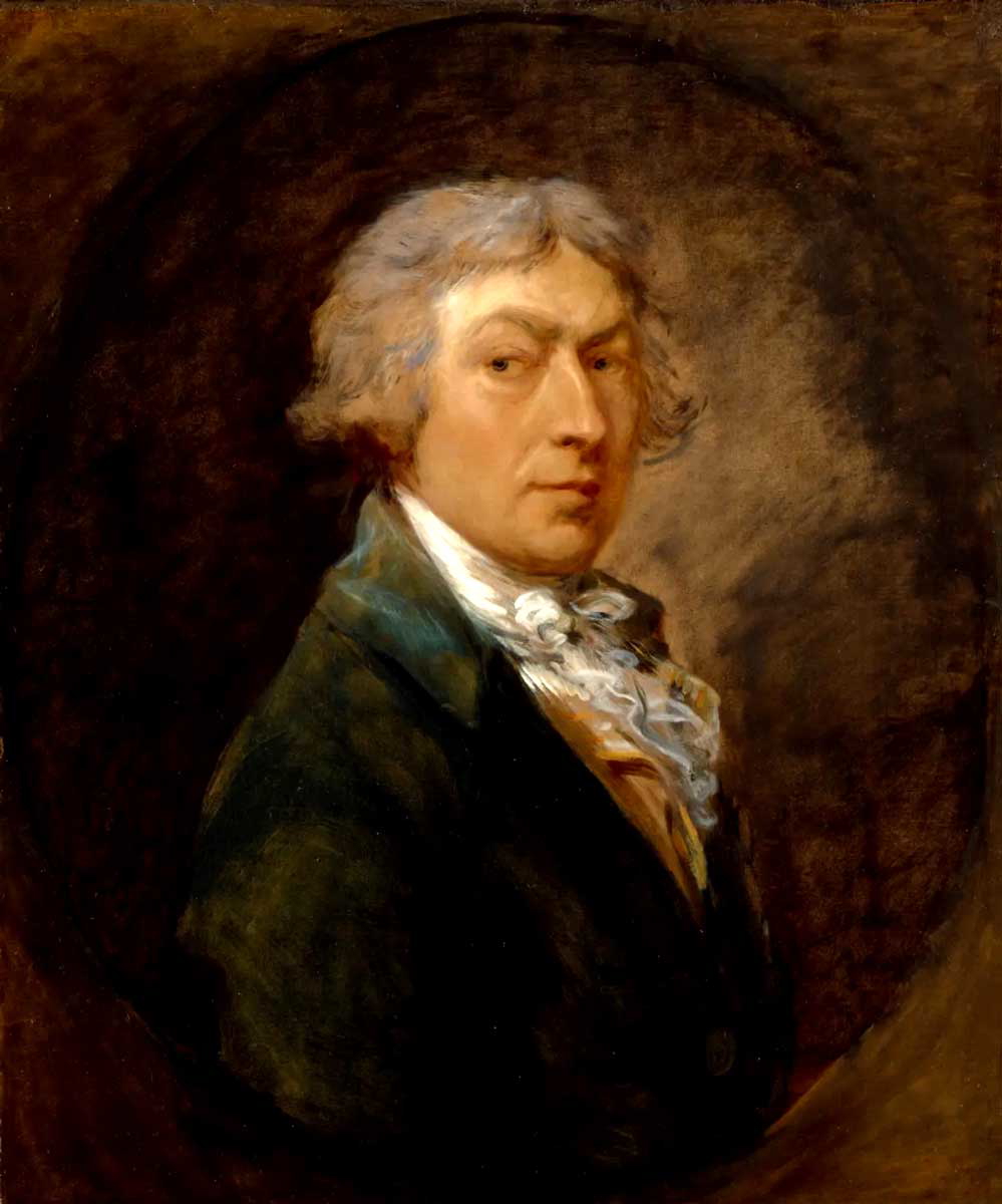 thomas gainsborough self portrait painting