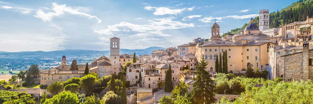 town of assisi italy
