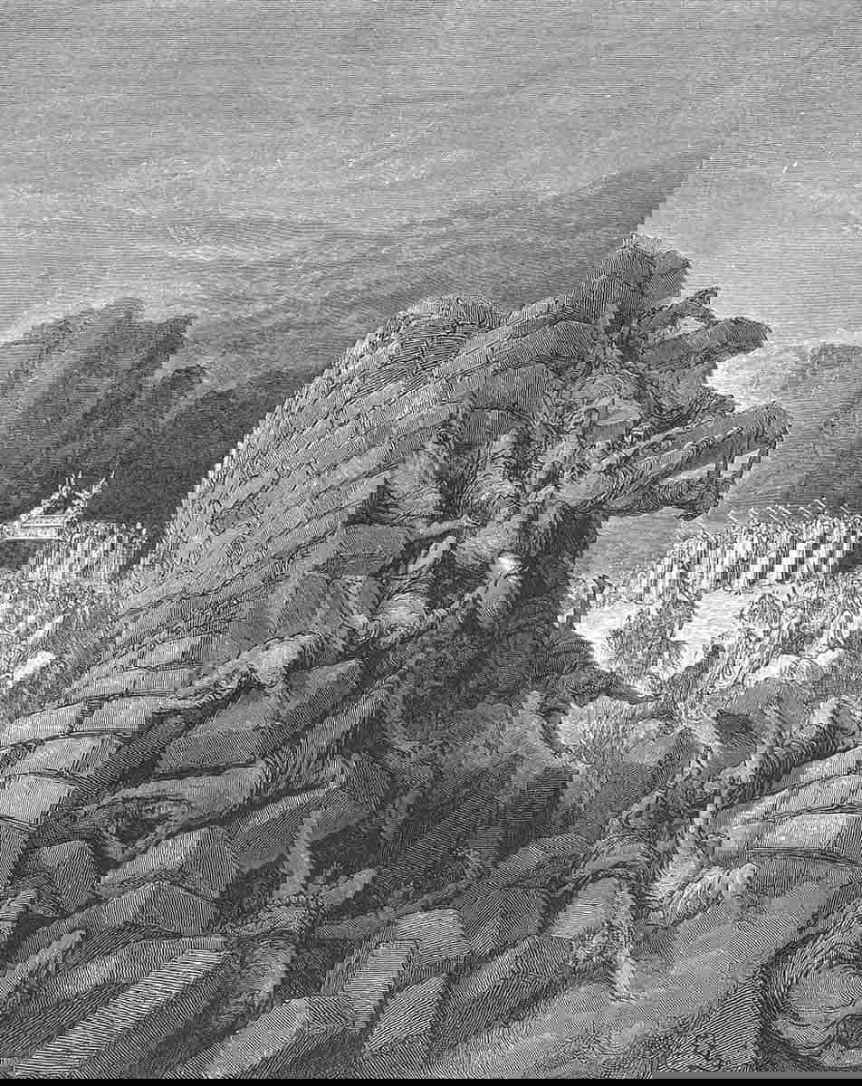 walls of jericho gustave dore