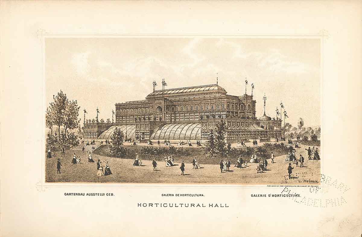 westcott horticultural hall philadelphia centennial exposition 1876