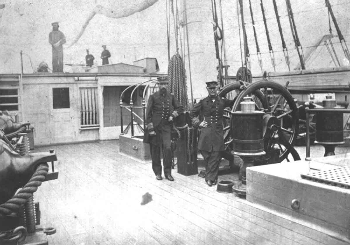 Damn the torpedoes Farragut 1862