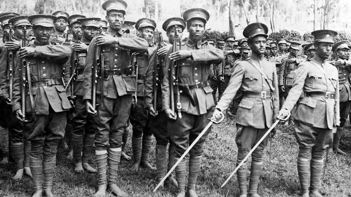 Ethiopian soldiers