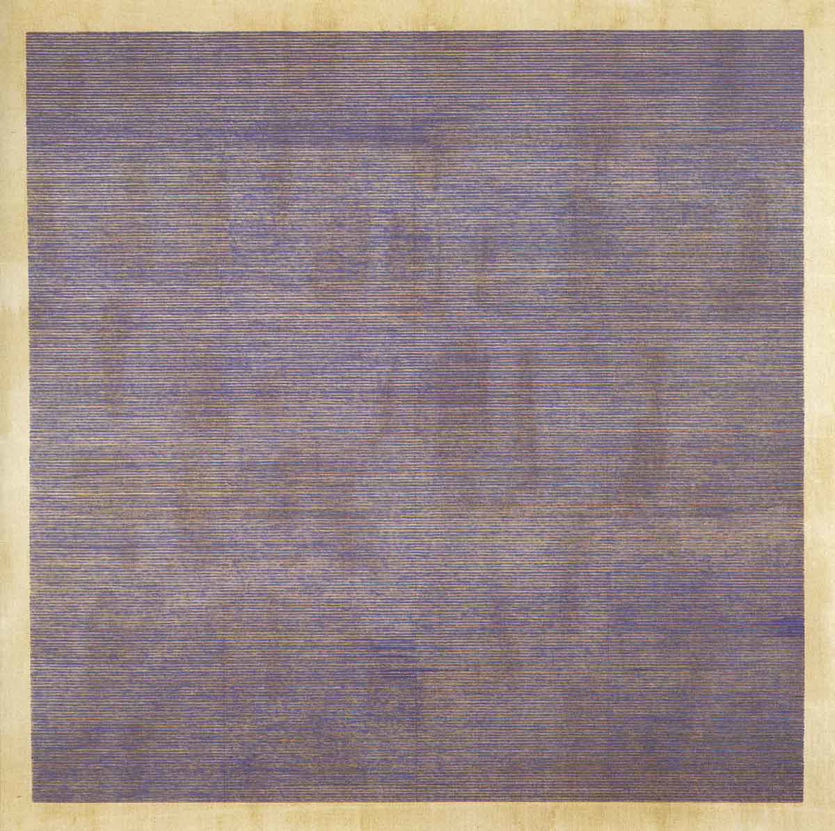 agnes martin falling blue painting