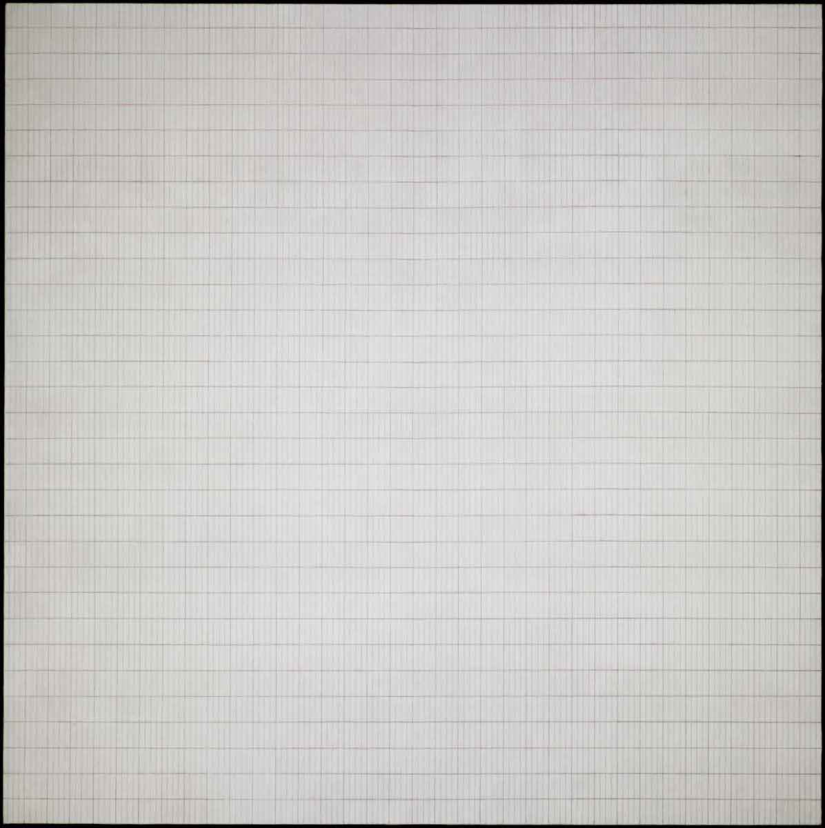agnes martin morning painting