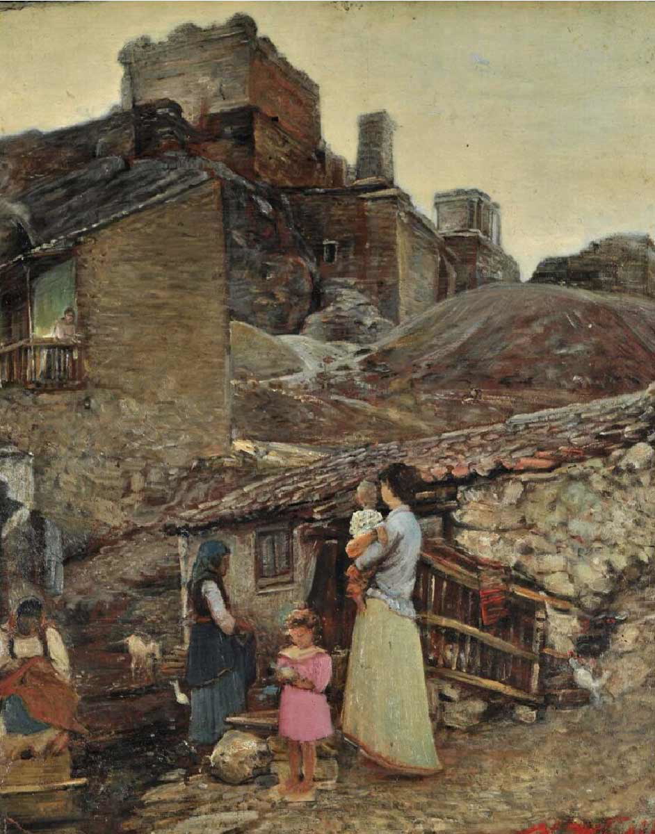 anafiotika painting national gallery