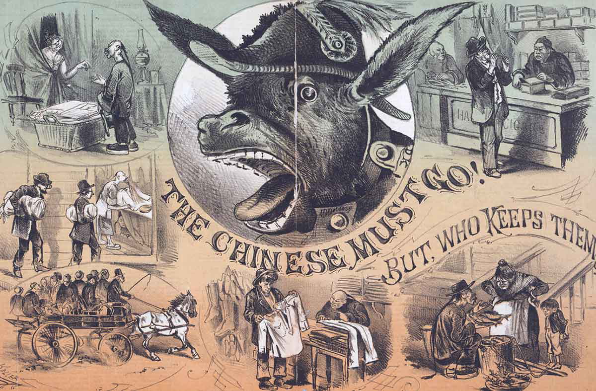 anti chinese poster 1878
