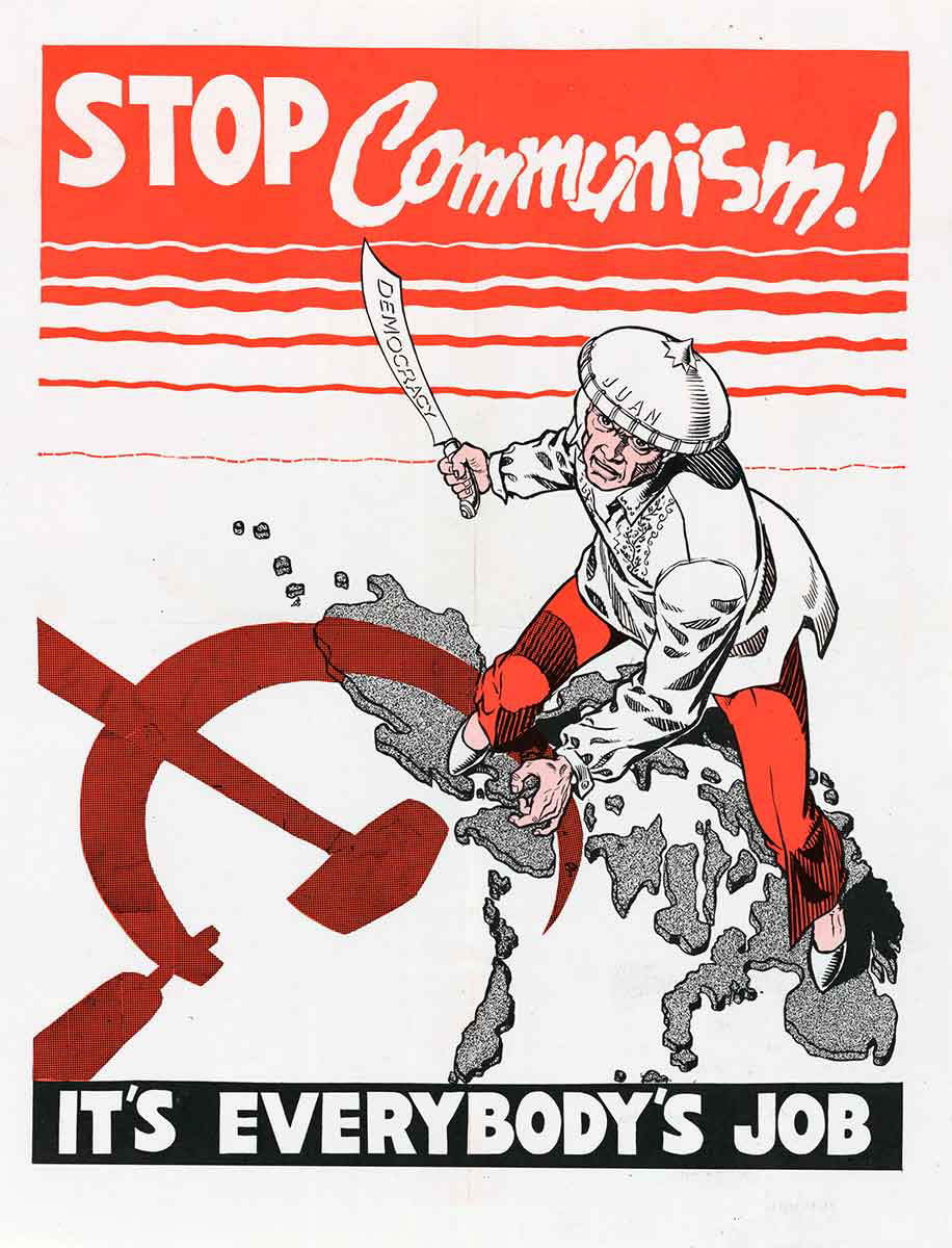 anti communist propaganda usa poster mccarthy