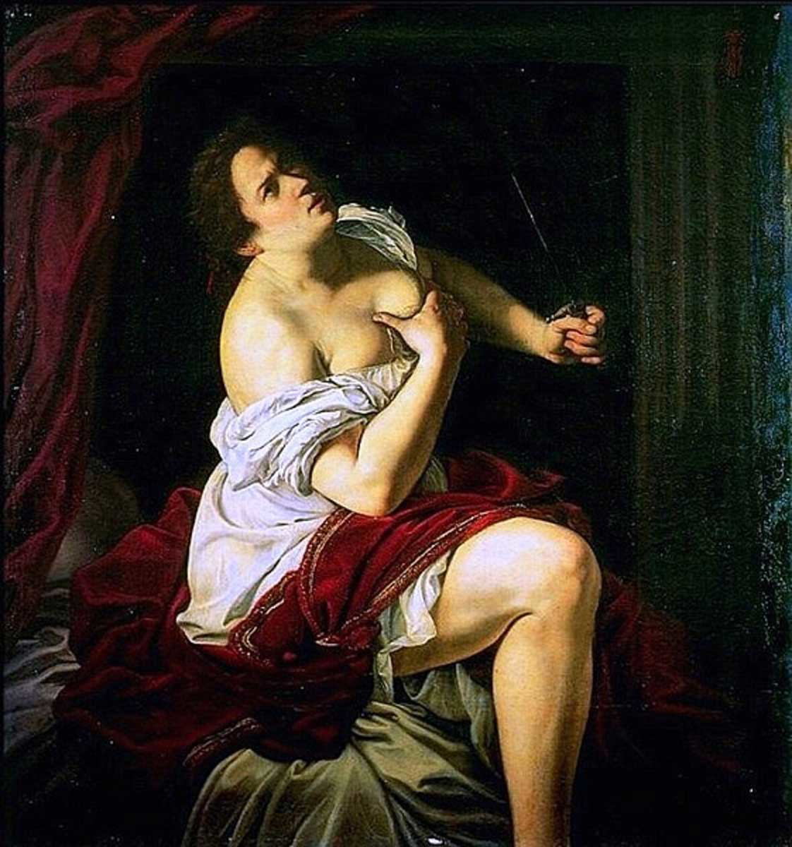 artemisia gentileschi lucretia 1621