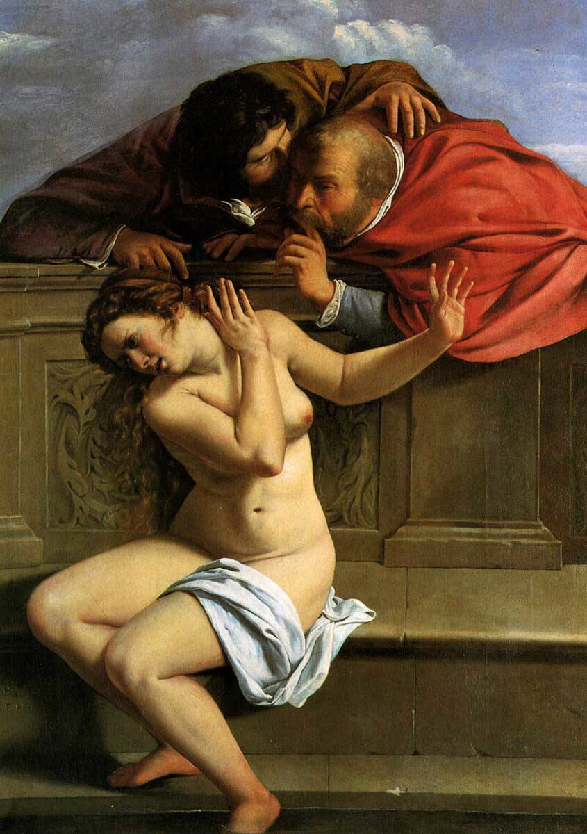artemisia gentileschi susanna and elders 1610