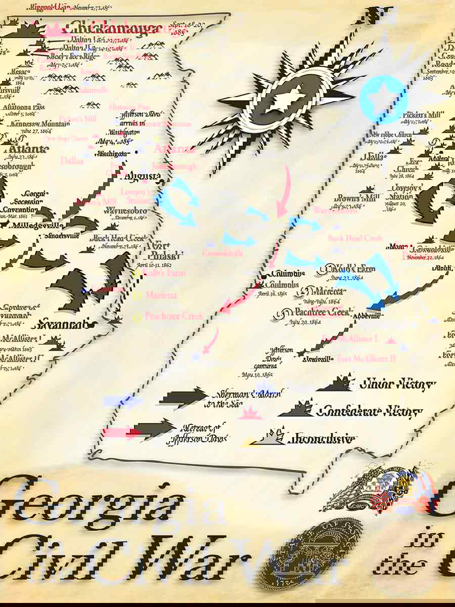 atlanta campaign timeline 1864