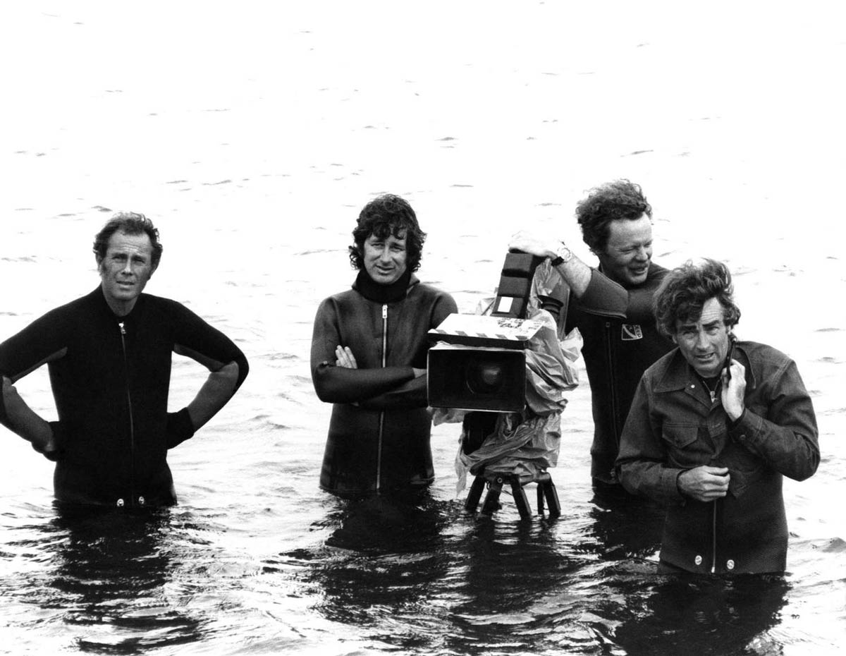 avant garde cinema jaws spielberg set