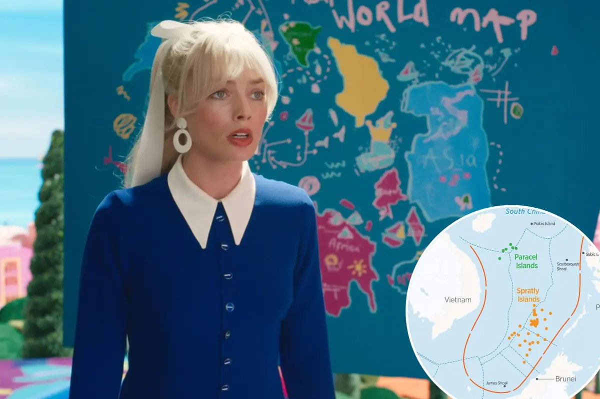 barbie world map controversy