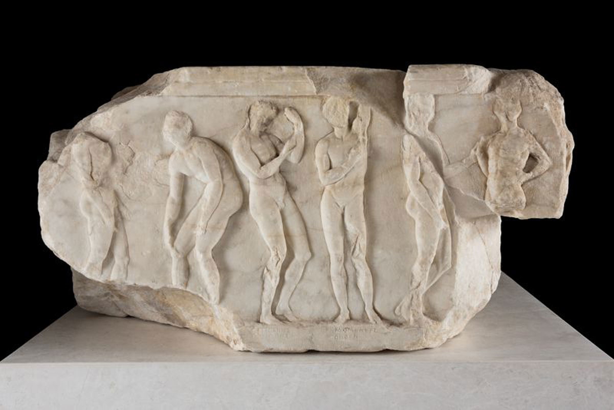 base for dedication athletes acropolis