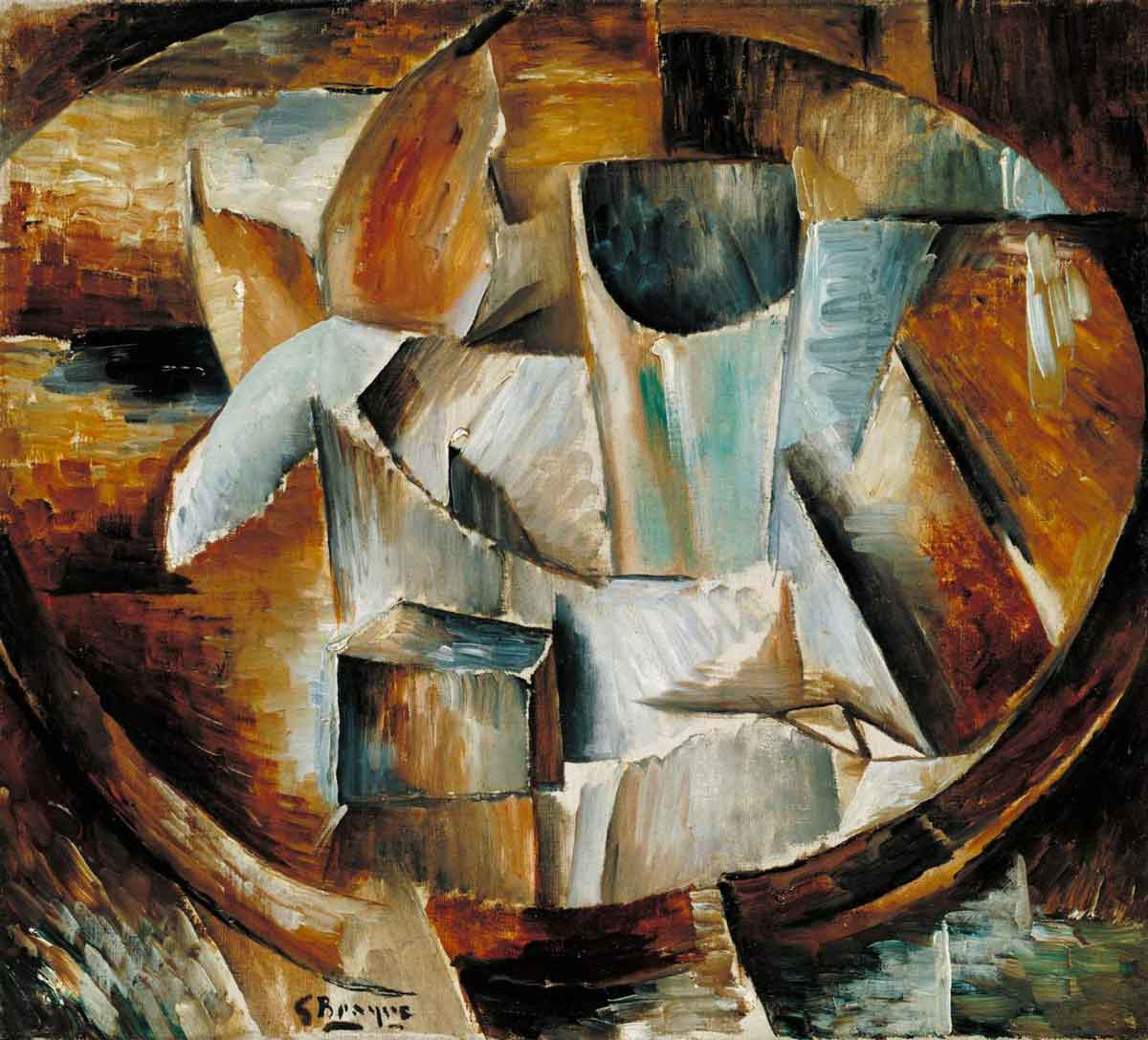 braque glass painting